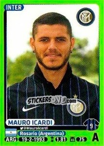 Sticker Mauro Icardi - Calciatori 2014-2015 - Panini