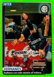 Sticker Hernanes (figurina quiz) - Calciatori 2014-2015 n. 236 - Panini