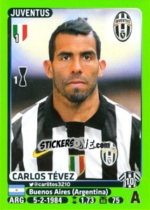 Sticker Carlos Tévez