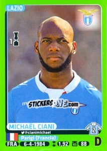 Sticker Michaël Ciani - Calciatori 2014-2015 - Panini