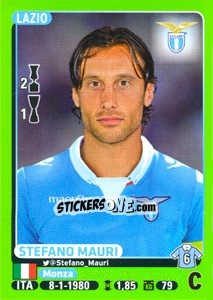Sticker Stefano Mauri - Calciatori 2014-2015 - Panini