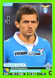 Sticker Senad Lulic - Calciatori 2014-2015 - Panini