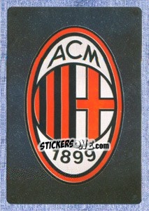 Cromo Scudetto Milan - Calciatori 2014-2015 - Panini