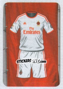 Sticker 2a Divisa Milan - Calciatori 2014-2015 - Panini