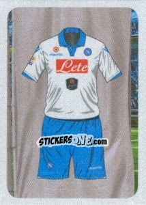 Cromo 3a Divisa Napoli - Calciatori 2014-2015 n. 339 - Panini