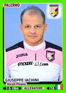 Cromo Giuseppe Iachini - Calciatori 2014-2015 - Panini