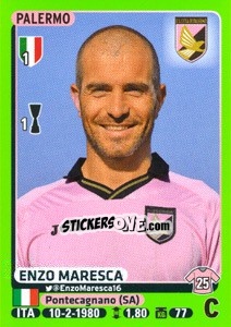 Sticker Enzo Maresca - Calciatori 2014-2015 - Panini