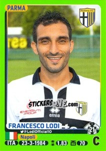Sticker Francesco Lodi - Calciatori 2014-2015 - Panini