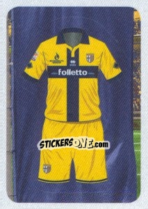Sticker 3a Divisa Parma - Calciatori 2014-2015 n. 391 - Panini