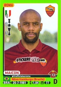 Figurina Maicon - Calciatori 2014-2015 - Panini