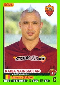 Cromo Radja Nainggolan - Calciatori 2014-2015 - Panini