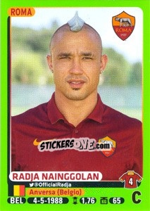 Sticker Radja Nainggolan - Calciatori 2014-2015 n. 407 - Panini