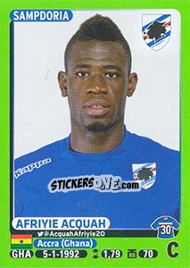 Sticker Afriyie Acquah (Sampdoria)