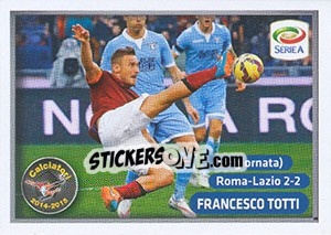 Figurina Il Goal - Francesco Totti