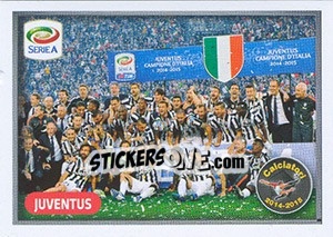 Sticker Campioni d'Italia Serie A TIM - Juventus