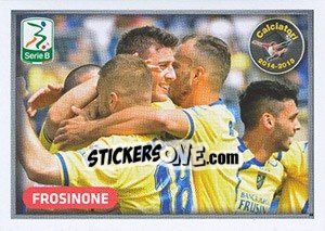 Sticker Seconda Classificata Serie B - Frosinone - Calciatori 2014-2015 n. V15 - Panini