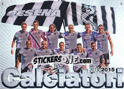 Sticker Squadra Cesena - Calciatori 2014-2015 - Panini