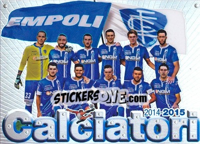 Figurina Squadra Empoli - Calciatori 2014-2015 - Panini
