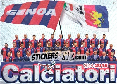 Sticker Squadra Genoa - Calciatori 2014-2015 - Panini