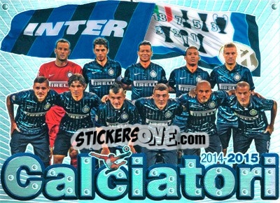 Figurina Squadra Inter - Calciatori 2014-2015 - Panini