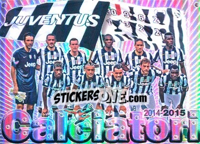 Sticker Squadra Juventus - Calciatori 2014-2015 - Panini