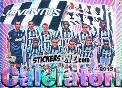 Sticker Squadra Juventus - Calciatori 2014-2015 n. XXL-10 - Panini