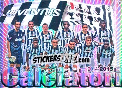 Figurina Squadra Juventus - Calciatori 2014-2015 - Panini