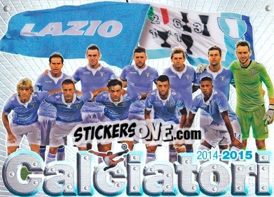 Sticker Squadra Lazio - Calciatori 2014-2015 n. XXL-11 - Panini