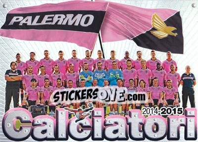 Cromo Squadra Palermo - Calciatori 2014-2015 - Panini