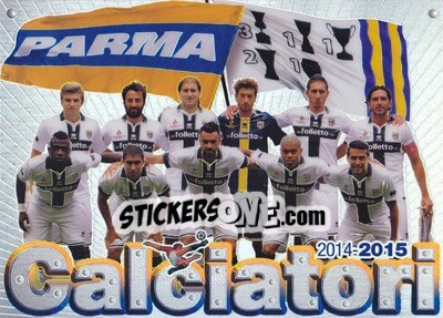 Figurina Squadra Parma