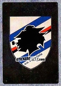 Cromo Scudetto Sampdoria - Calciatori 2014-2015 - Panini