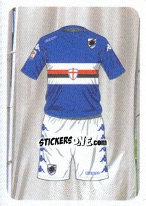 Sticker 1a Divisa Sampdoria - Calciatori 2014-2015 - Panini