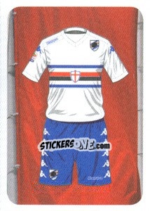 Sticker 2a Divisa Sampdoria