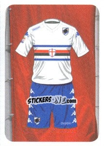 Sticker 2a Divisa Sampdoria - Calciatori 2014-2015 n. 442 - Panini