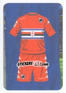 Sticker 3a Divisa Sampdoria - Calciatori 2014-2015 n. 443 - Panini