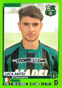 Sticker Luca Antei - Calciatori 2014-2015 - Panini