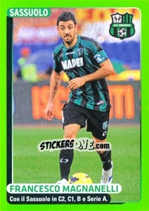 Sticker Francesco Magnanelli (figurina quiz) - Calciatori 2014-2015 - Panini