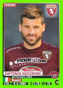 Figurina Antonio Nocerino - Calciatori 2014-2015 - Panini