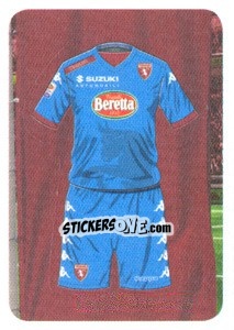 Sticker 3a Divisa Torino - Calciatori 2014-2015 n. 495 - Panini