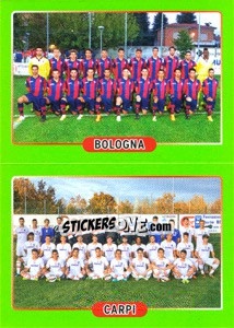Sticker Bologna - Carpi - Calciatori 2014-2015 n. 524 - Panini
