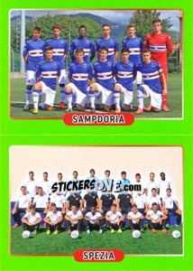 Sticker Sampdoria - Spezia - Calciatori 2014-2015 n. 528 - Panini