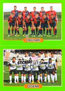 Sticker Cagliari - Cesena - Calciatori 2014-2015 - Panini