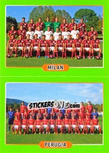 Sticker Milan - Perugia - Calciatori 2014-2015 - Panini