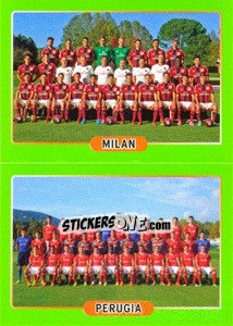 Figurina Milan - Perugia - Calciatori 2014-2015 - Panini