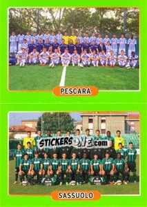 Sticker Pescara - Sassuolo