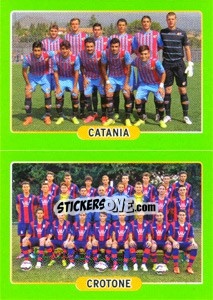 Cromo Catania - Crotone - Calciatori 2014-2015 - Panini