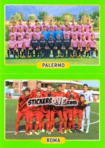 Cromo Palermo - Roma - Calciatori 2014-2015 - Panini