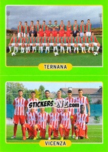 Cromo Ternana - Vicenza - Calciatori 2014-2015 - Panini