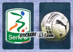 Cromo Logo Serie B - Pallone Serie B - Calciatori 2014-2015 - Panini