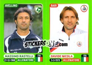 Figurina Massimo Rastelli / Davide Nicola - Calciatori 2014-2015 - Panini